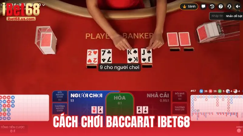 Cách chơi Baccarat iBet68 như tay chơi chuyên nghiệp