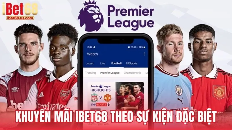 Chính sách khuyến mãi iBet68 theo sự kiện đặc biệt