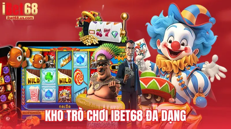 Kho trò chơi iBet68 đa dạng