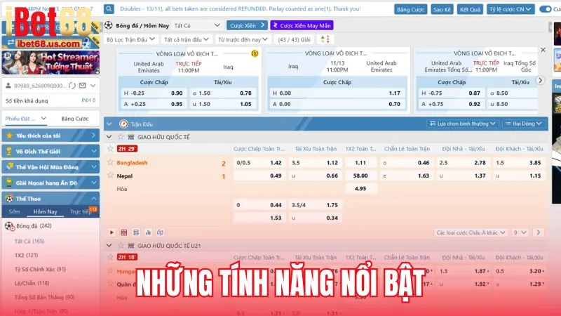 Những tính năng nổi bật